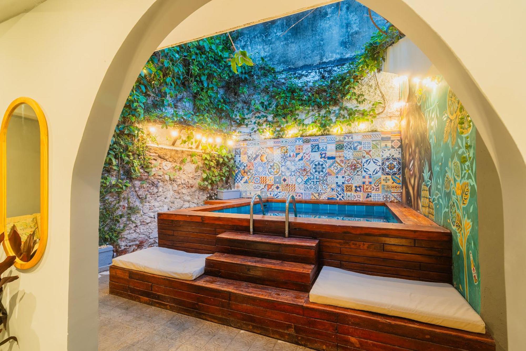 Casa Del Pozo Boutique House Hostel Cartagena Bagian luar foto