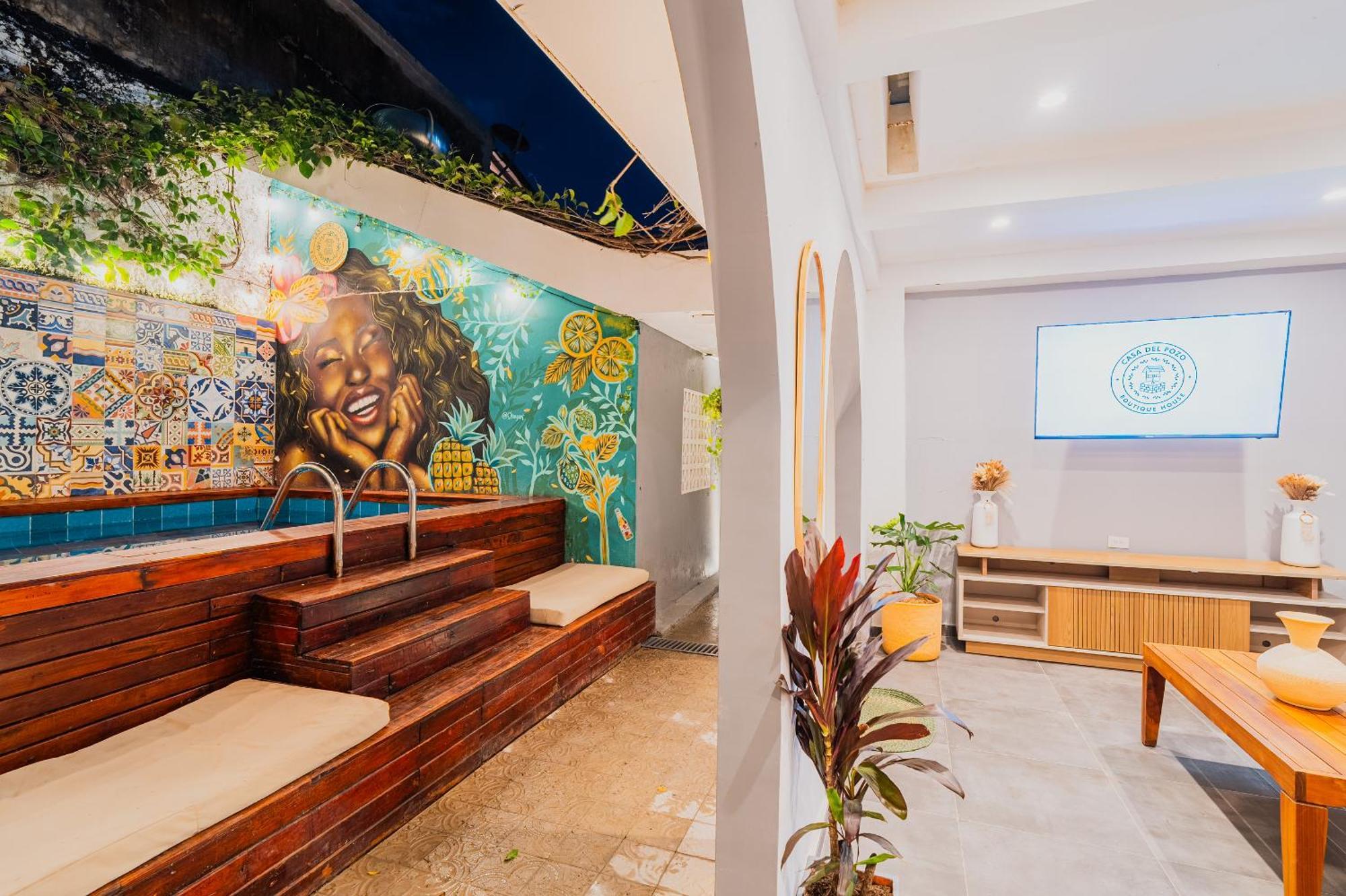 Casa Del Pozo Boutique House Hostel Cartagena Bagian luar foto