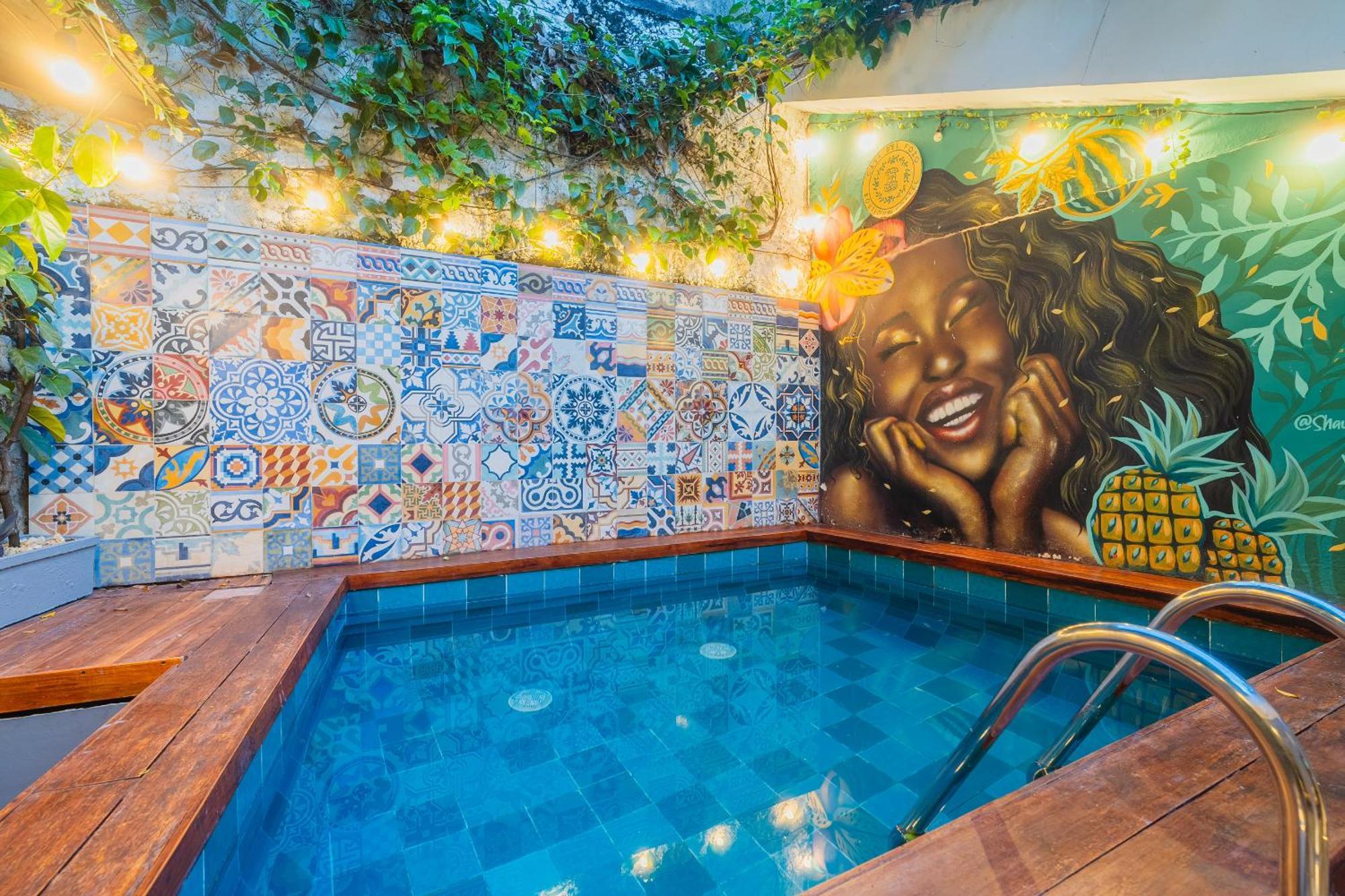 Casa Del Pozo Boutique House Hostel Cartagena Bagian luar foto